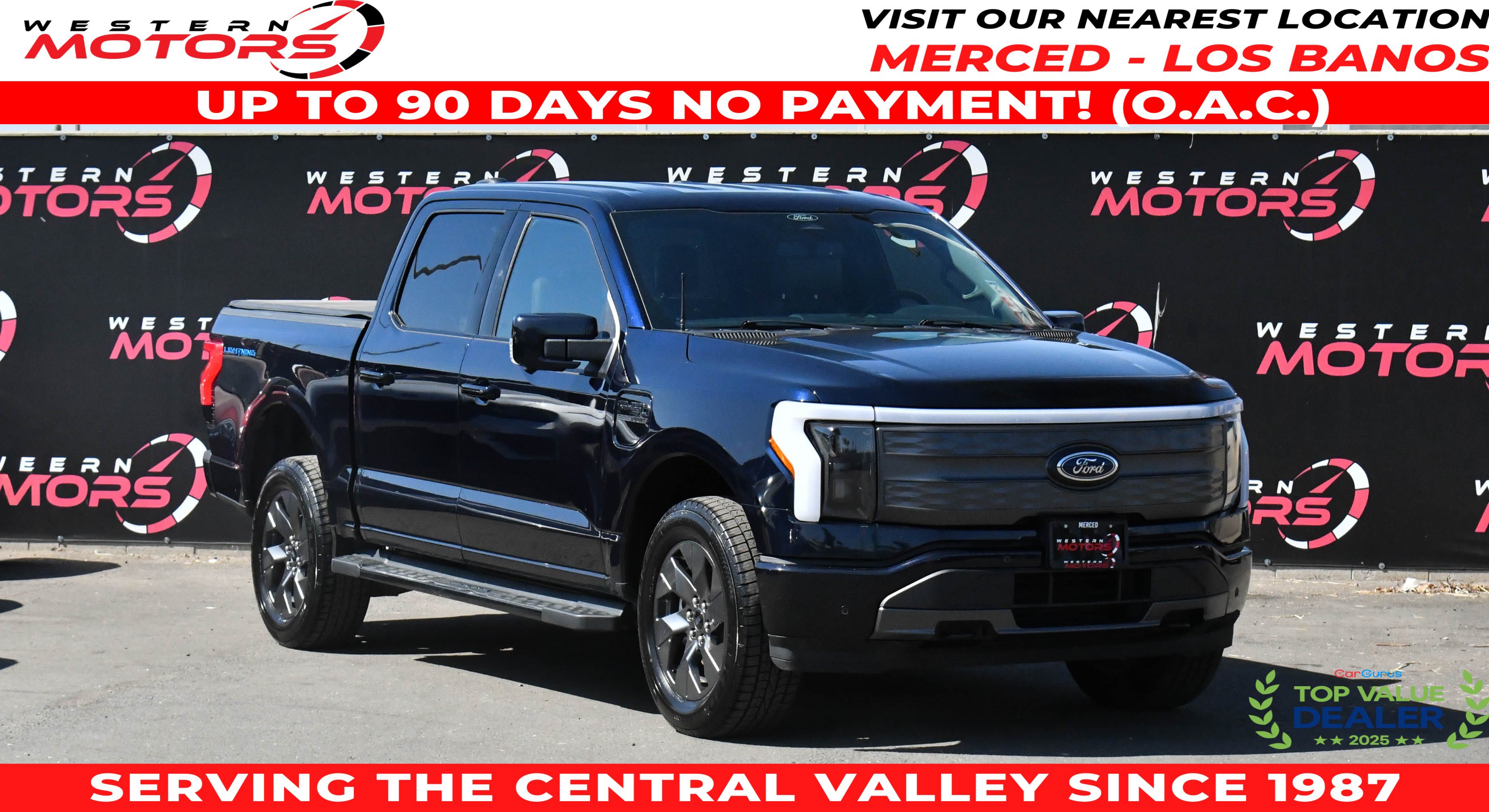 Used 2022 Ford F150 Lightning Lariat AWD/4WD image 1