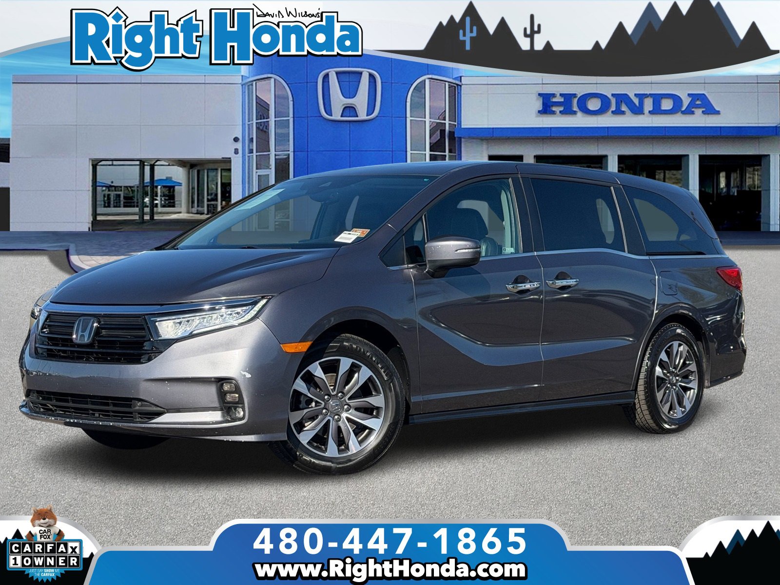 Used 2024 Honda Odyssey EX-L image 1