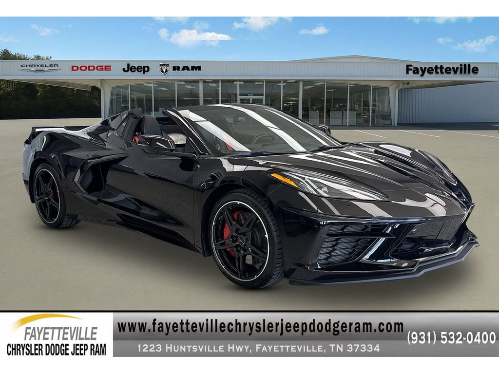 Used 2021 Chevrolet Corvette Stingray Premium Conv w/ Z51 Performance Package RWD image 1