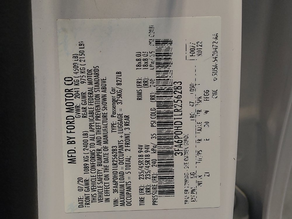 Used 2020 Ford Fusion SE w/ Equipment Group 151A image 33