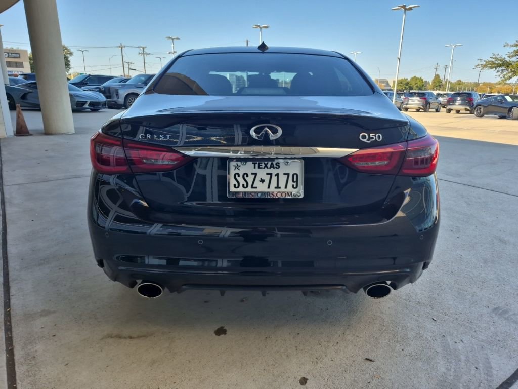 Certified 2023 INFINITI Q50 Luxe w/ Cargo Package image 4