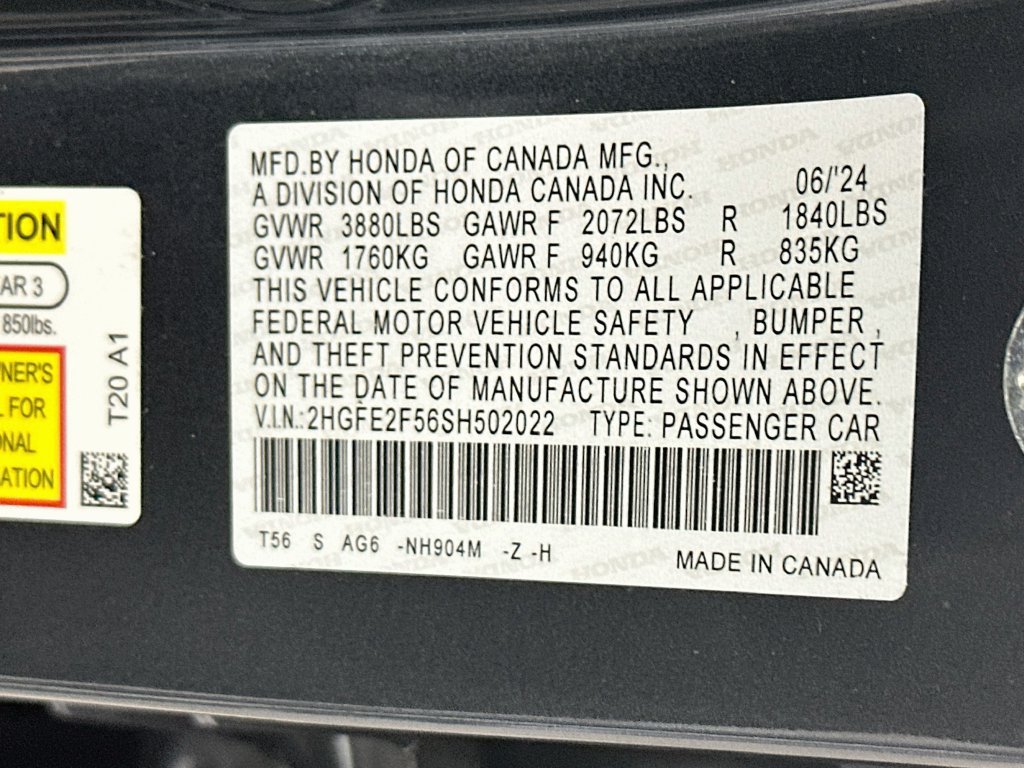 Used 2025 Honda Civic Sport image 30