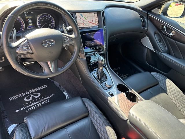 Used 2017 INFINITI Q50 Red Sport 400 AWD/4WD image 16