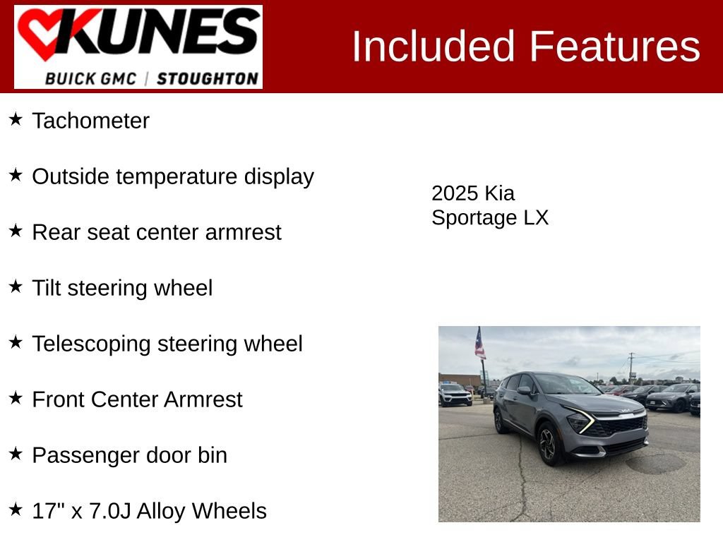 Used 2025 Kia Sportage LX FWD image 3