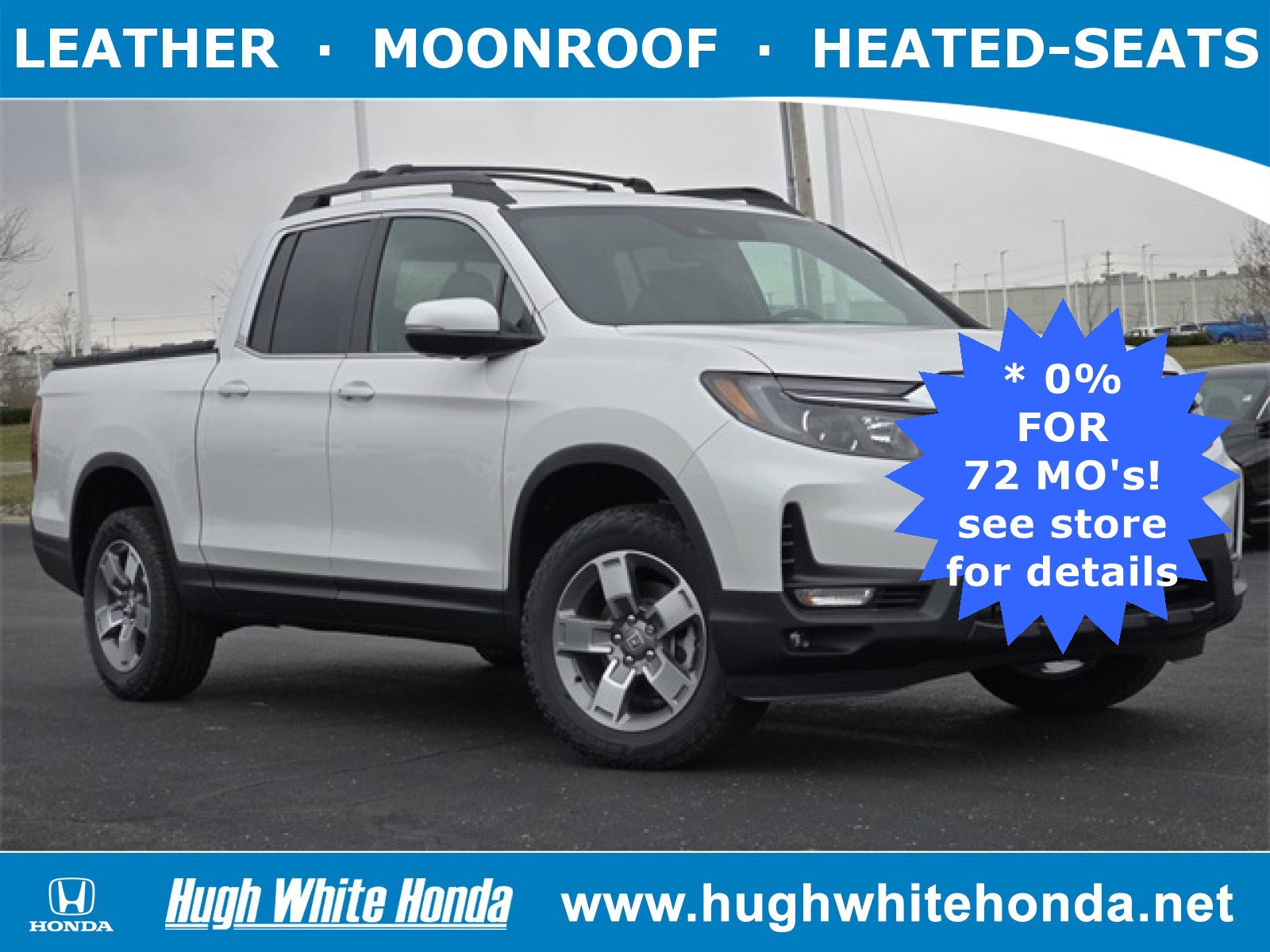New 2025 Honda Ridgeline RTL