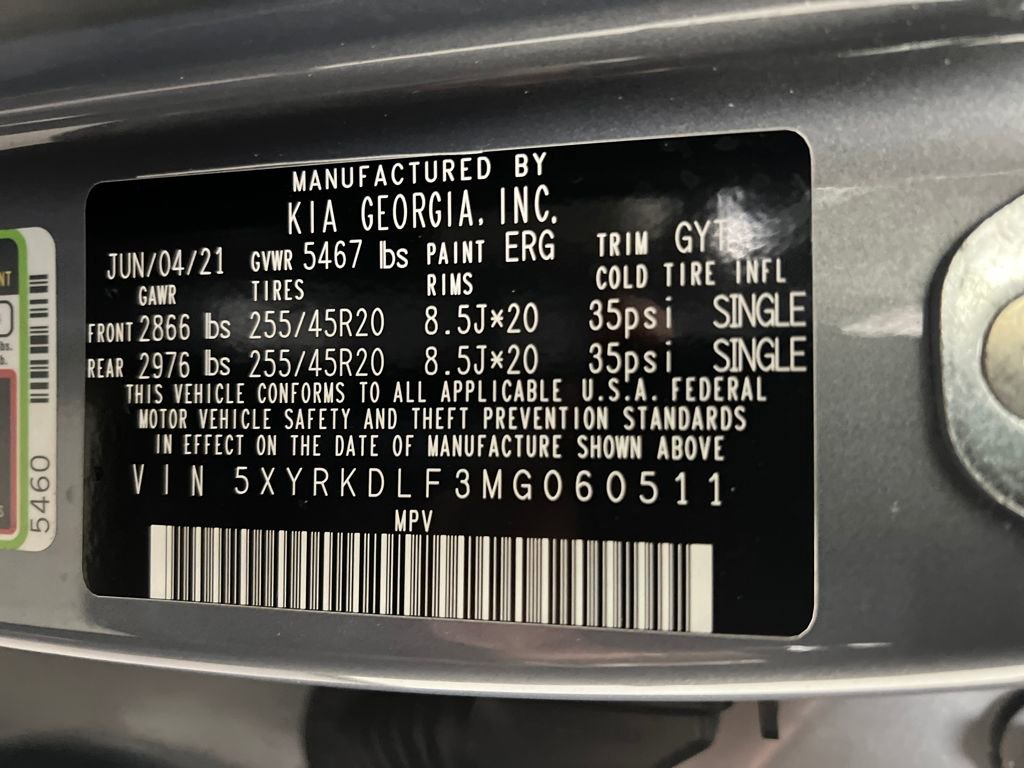 Used 2021 Kia Sorento SX image 34