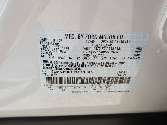 New 2025 Lincoln Aviator Black Label w/ Black Label Special Edition image 24