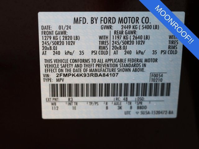 Used 2024 Ford Edge Titanium w/ Equipment Group 301A image 31