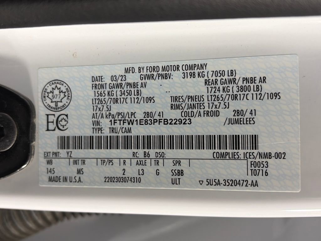 Certified 2023 Ford F150 XLT w/ Equipment Group 301A Mid AWD/4WD image 9