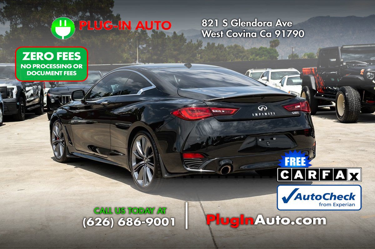 Used 2022 INFINITI Q60 Red Sport 400 w/ Cargo Package RWD image 3