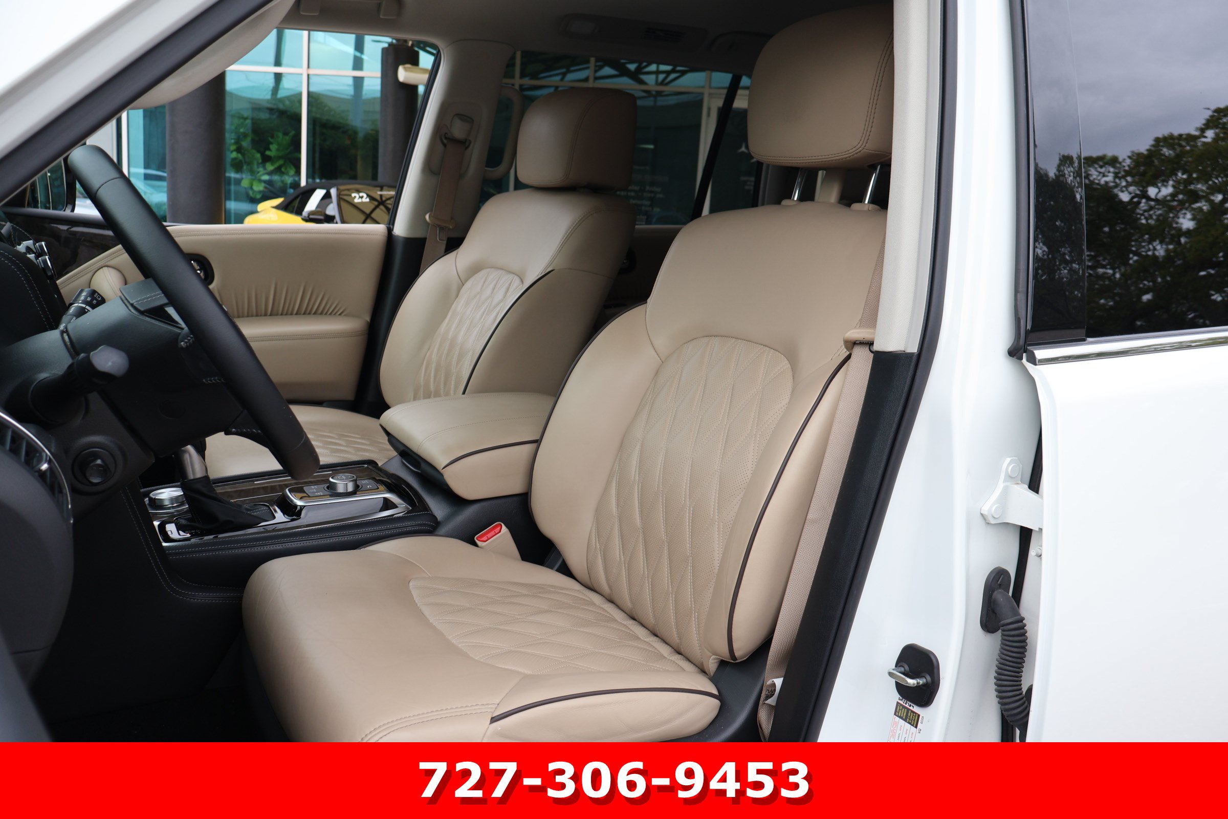 Used 2023 Nissan Armada Platinum w/ Captain's Chairs Package AWD/4WD image 2