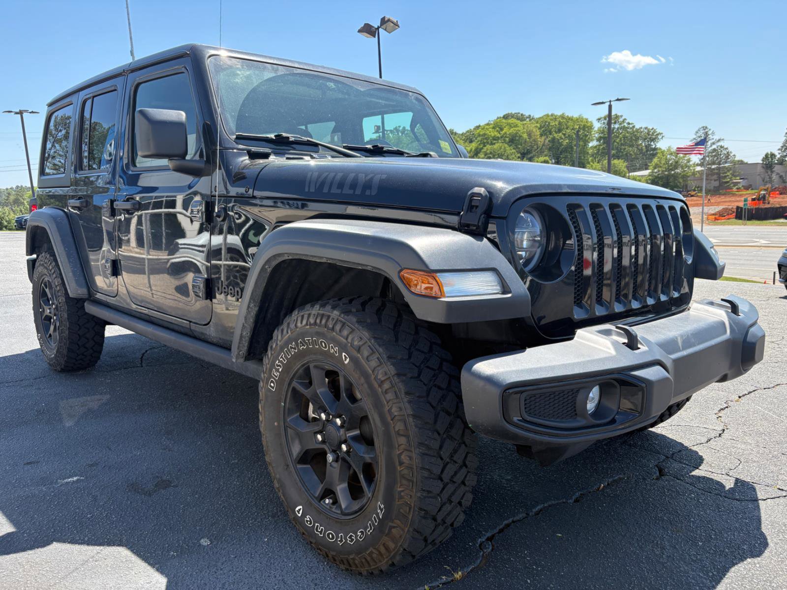 Used 2022 Jeep Wrangler Unlimited Sport AWD/4WD image 3