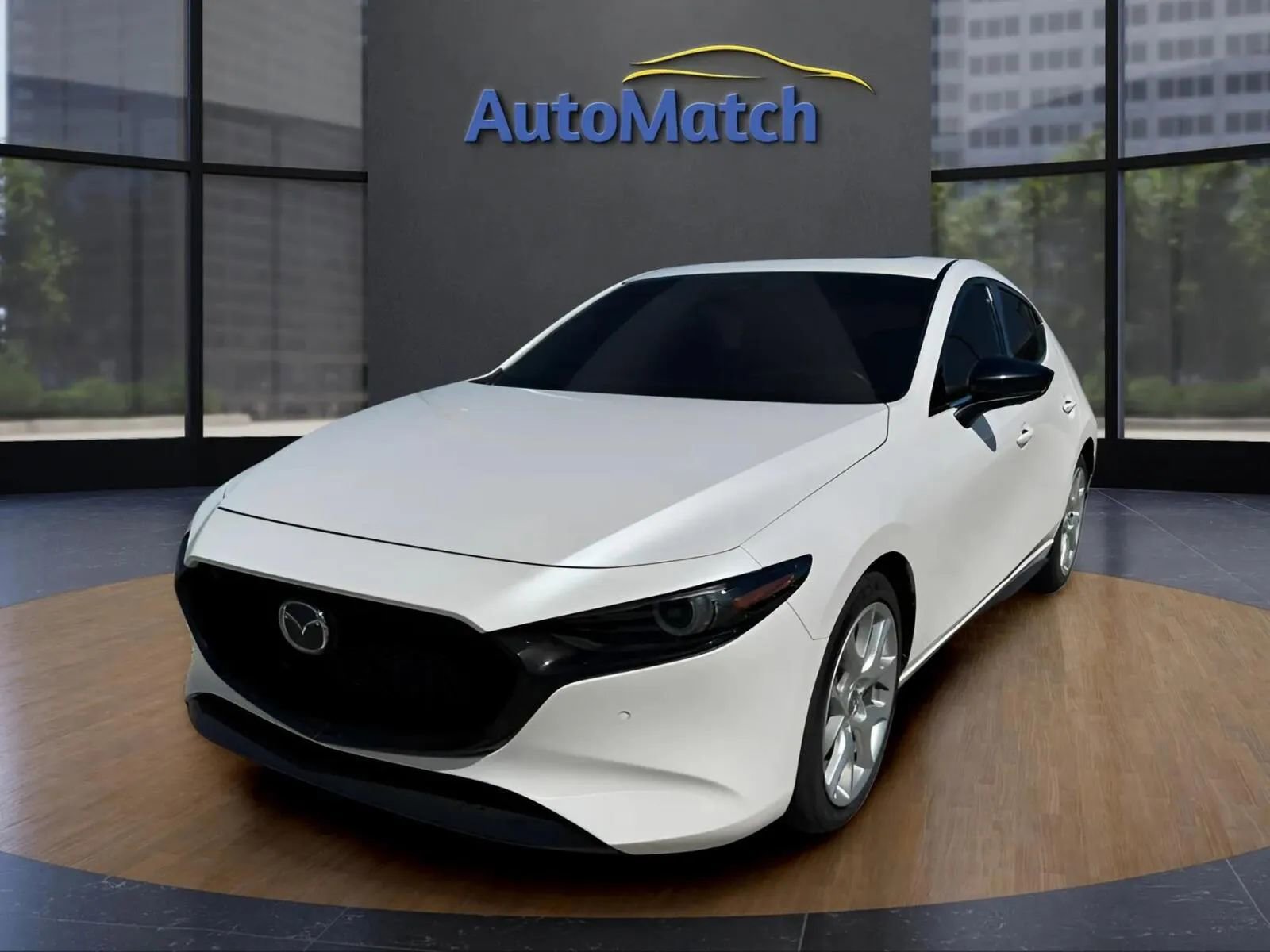 Used 2021 MAZDA MAZDA3 Hatchback w/Premium Plus Pkg AWD/4WD image 2