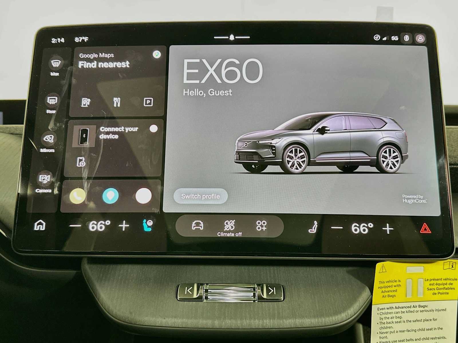 New 2027 Volvo EX60 Ultra AWD/4WD image 12