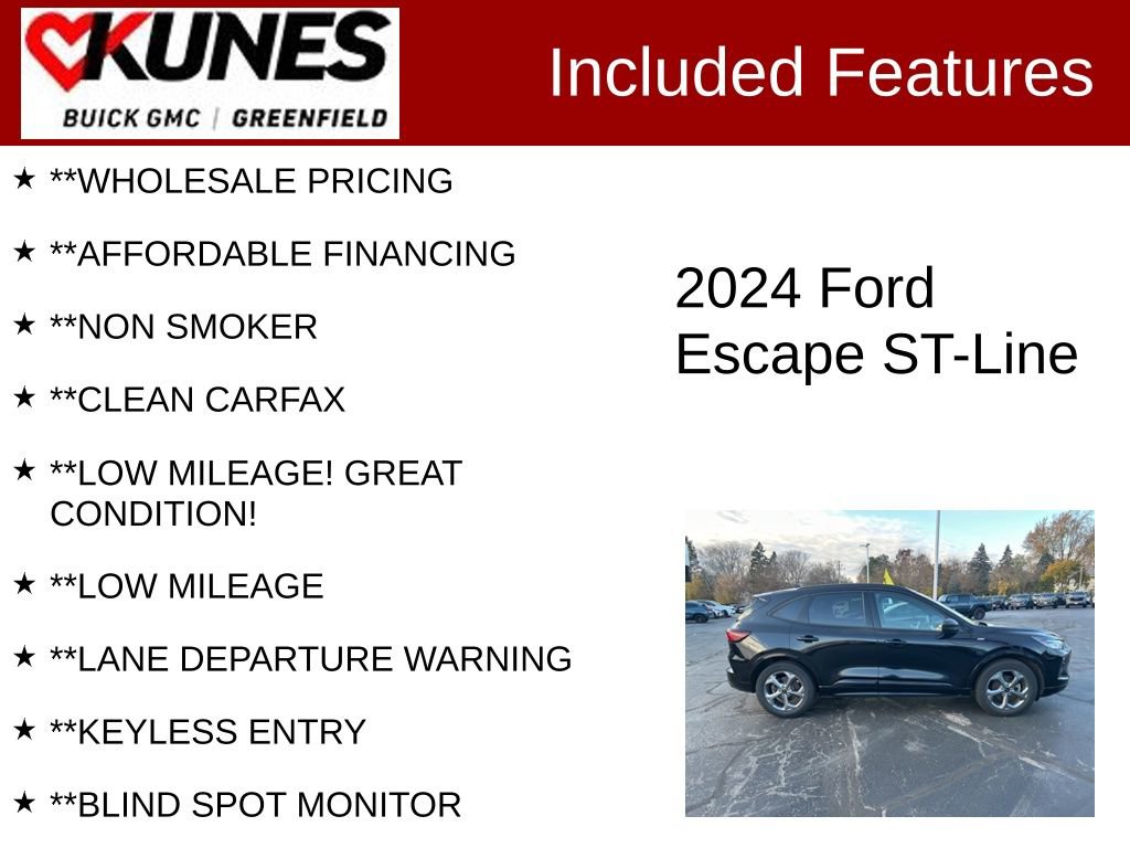 Used 2024 Ford Escape ST-Line image 3