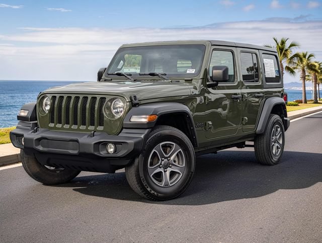 Used 2022 Jeep Wrangler Unlimited Sport AWD/4WD video 2