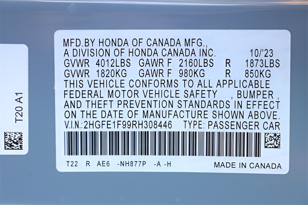 Used 2024 Honda Civic Touring image 28