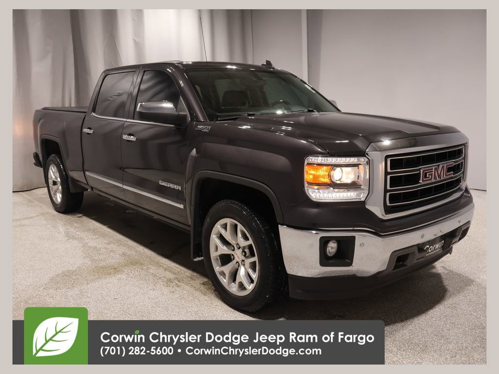 Used 2015 GMC Sierra 1500 SLT w/ SLT Crew Cab Value Package image 1