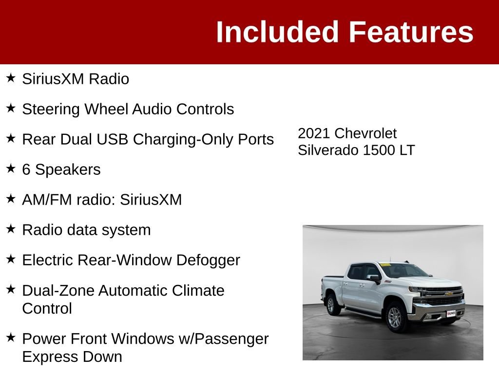 Used 2021 Chevrolet Silverado 1500 LT AWD/4WD image 4