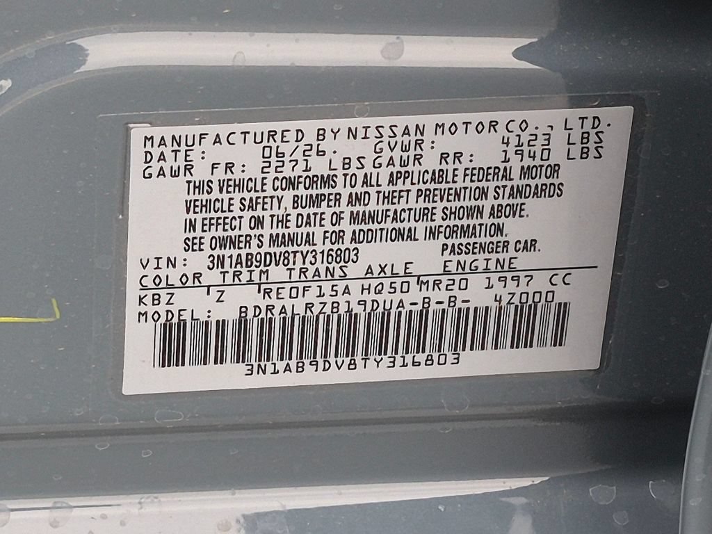 New 2026 Nissan Sentra SR w/ SR Premium Package FWD image 29