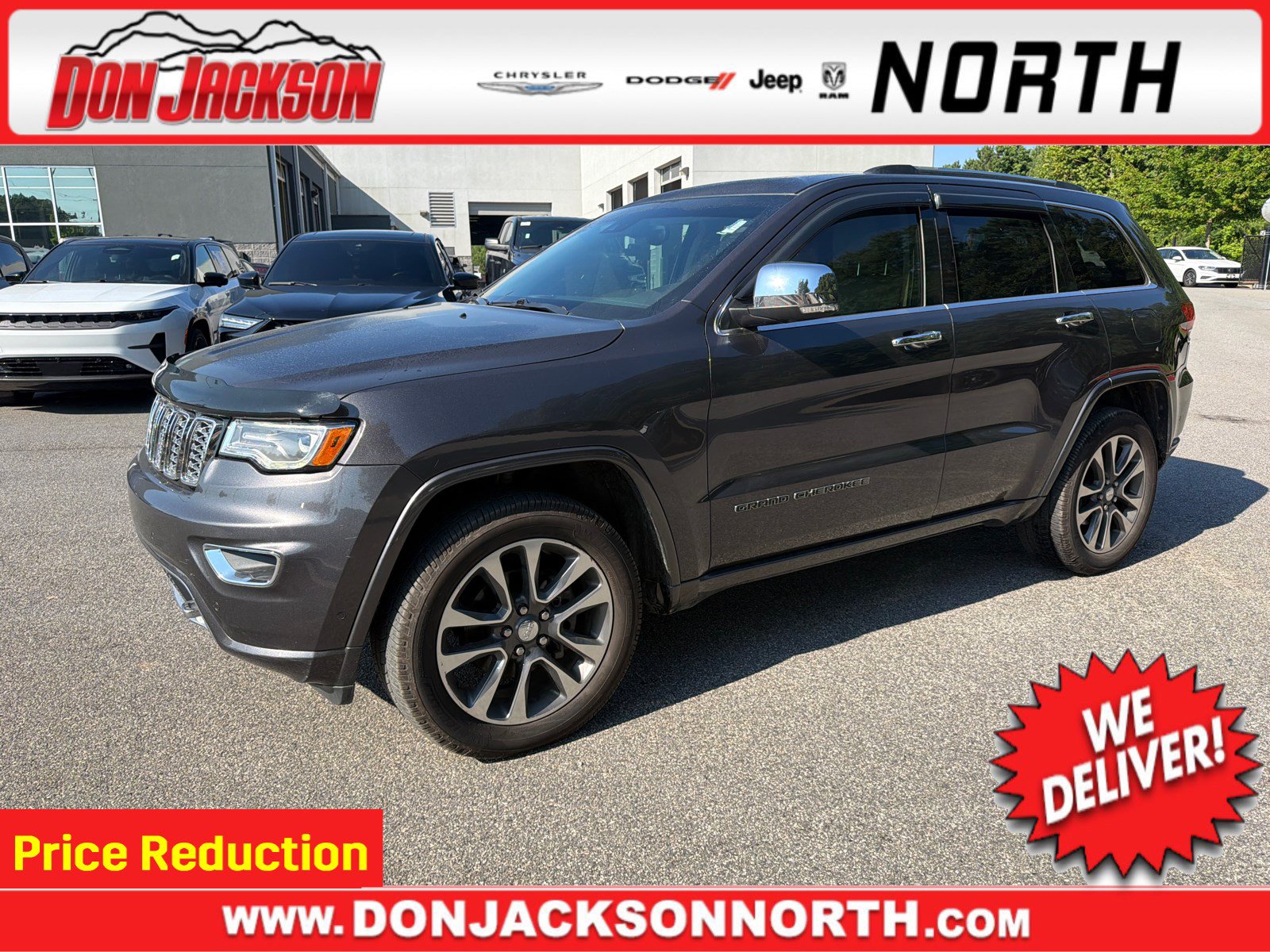 Used 2017 Jeep Grand Cherokee Overland w/ Jeep Active Safety Group AWD/4WD image 1