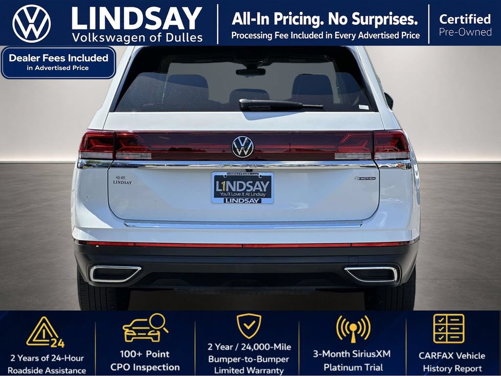 Used 2024 Volkswagen Atlas SE AWD/4WD image 6