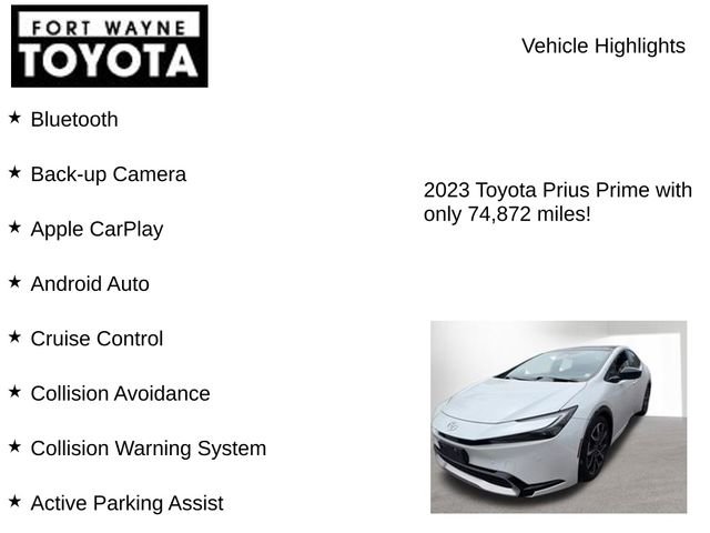 Used 2023 Toyota Prius Prime FWD image 8