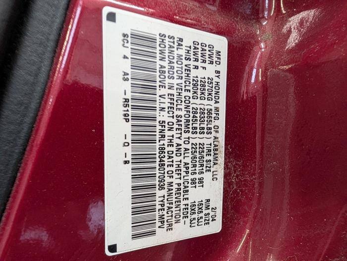 Used 2004 Honda Odyssey EX image 40