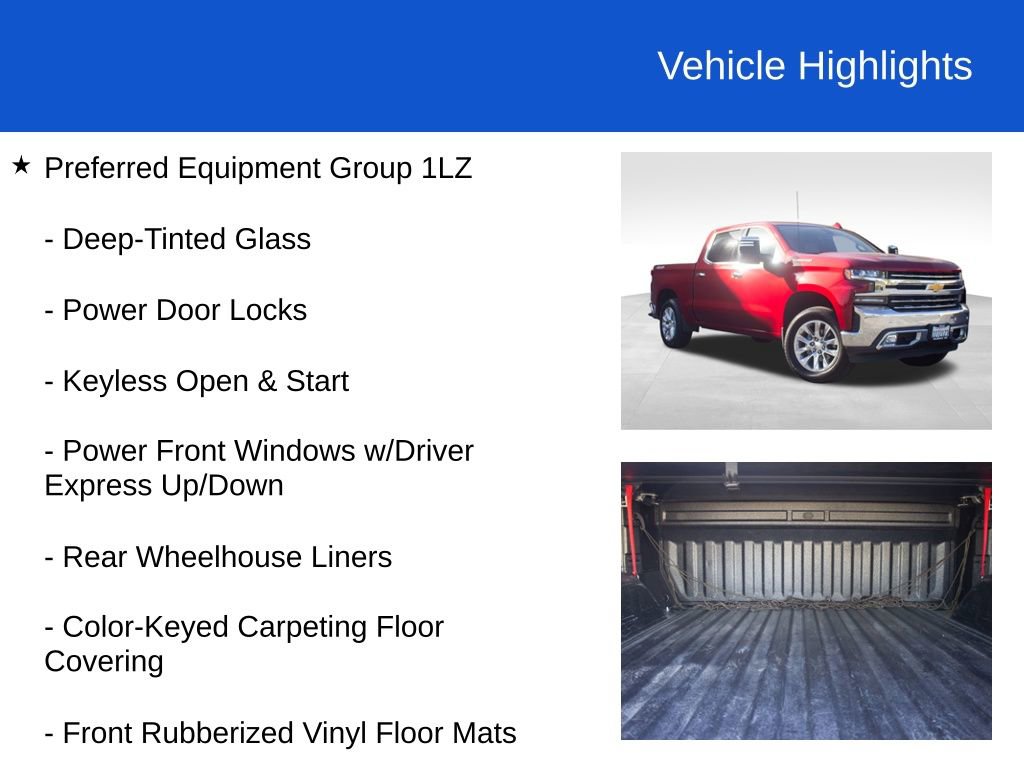 Used 2020 Chevrolet Silverado 1500 LTZ w/ LTZ Premium Package AWD/4WD image 22
