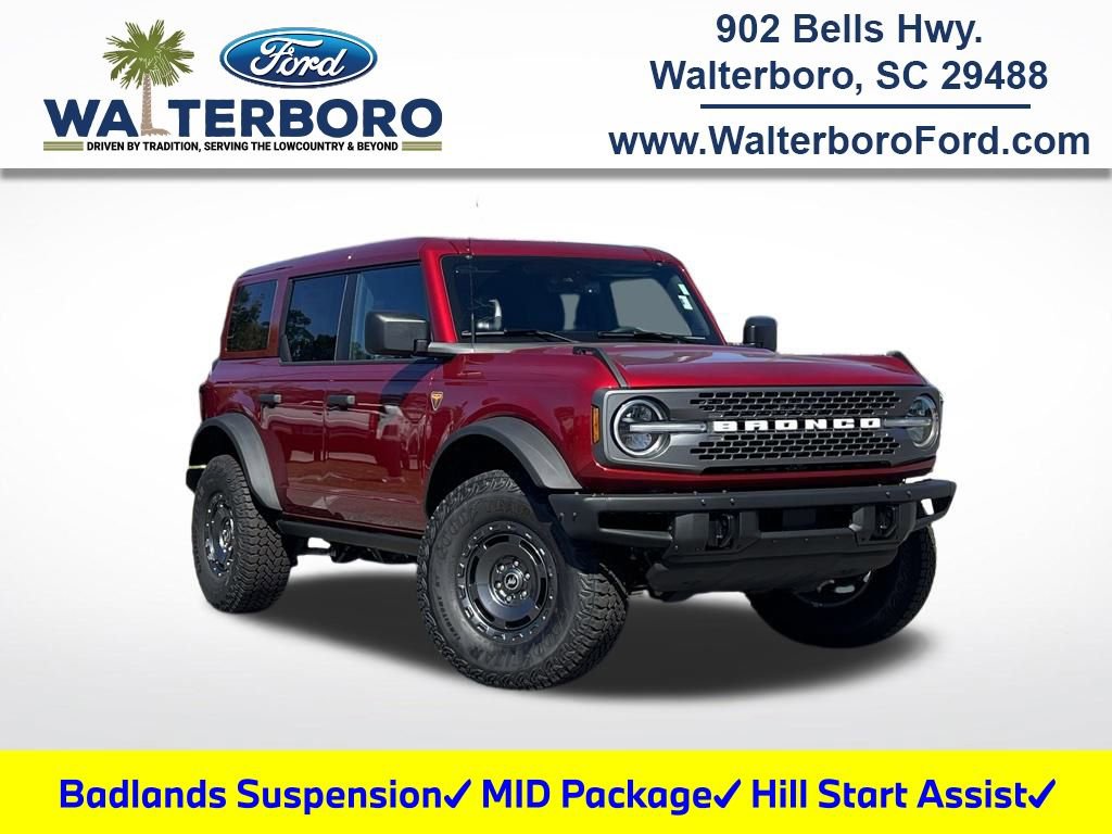 New 2025 Ford Bronco Badlands w/ Sasquatch Package image 1