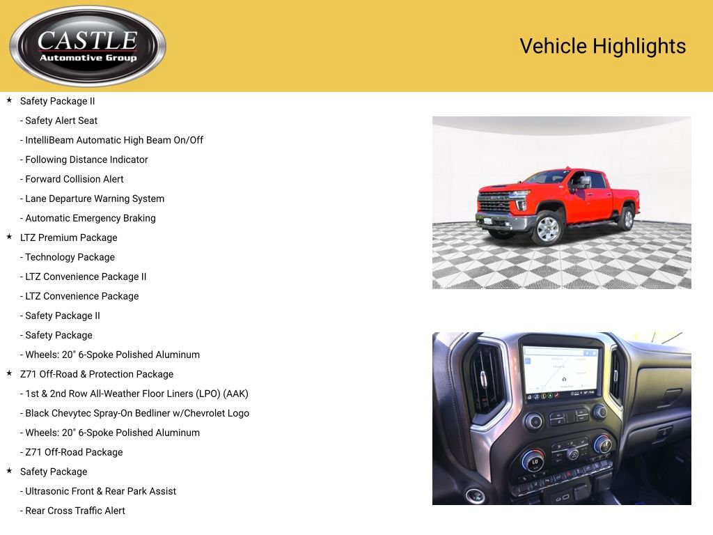 Used 2022 Chevrolet Silverado 2500 LTZ w/ LTZ Premium Package image 13