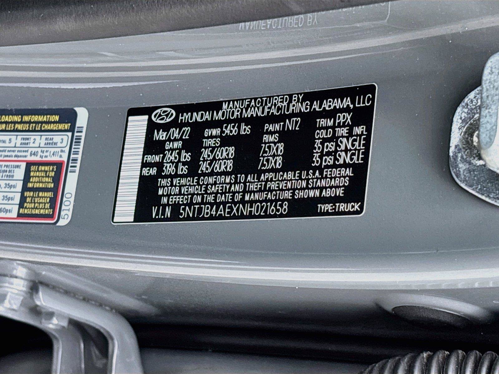 Used 2022 Hyundai Santa Cruz SEL FWD image 30