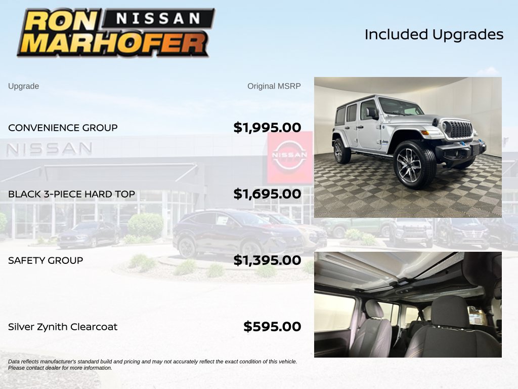 Used 2024 Jeep Wrangler Unlimited w/ Convenience Group AWD/4WD image 6