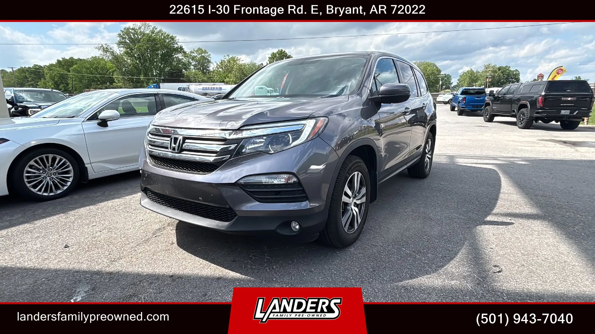 Used 2017 Honda Pilot EX-L image 1