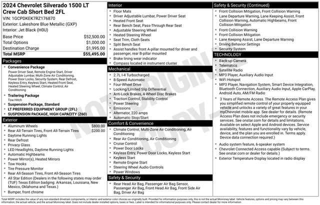 Certified 2024 Chevrolet Silverado 1500 LT AWD/4WD image 6