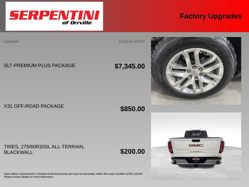 Used 2021 GMC Sierra 1500 SLT w/ SLT Premium Plus Package AWD/4WD image 6