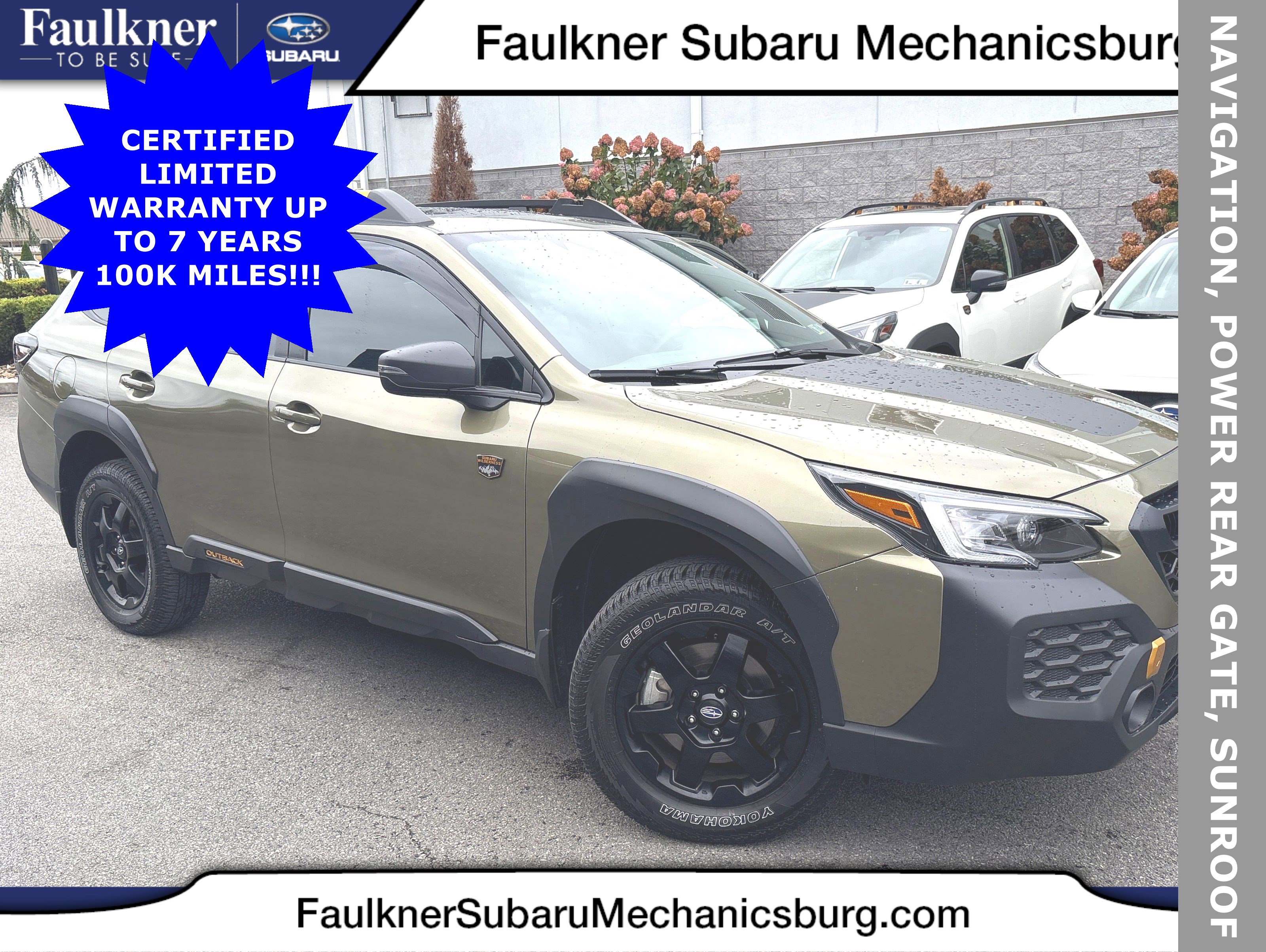 Certified 2025 Subaru Outback Wilderness