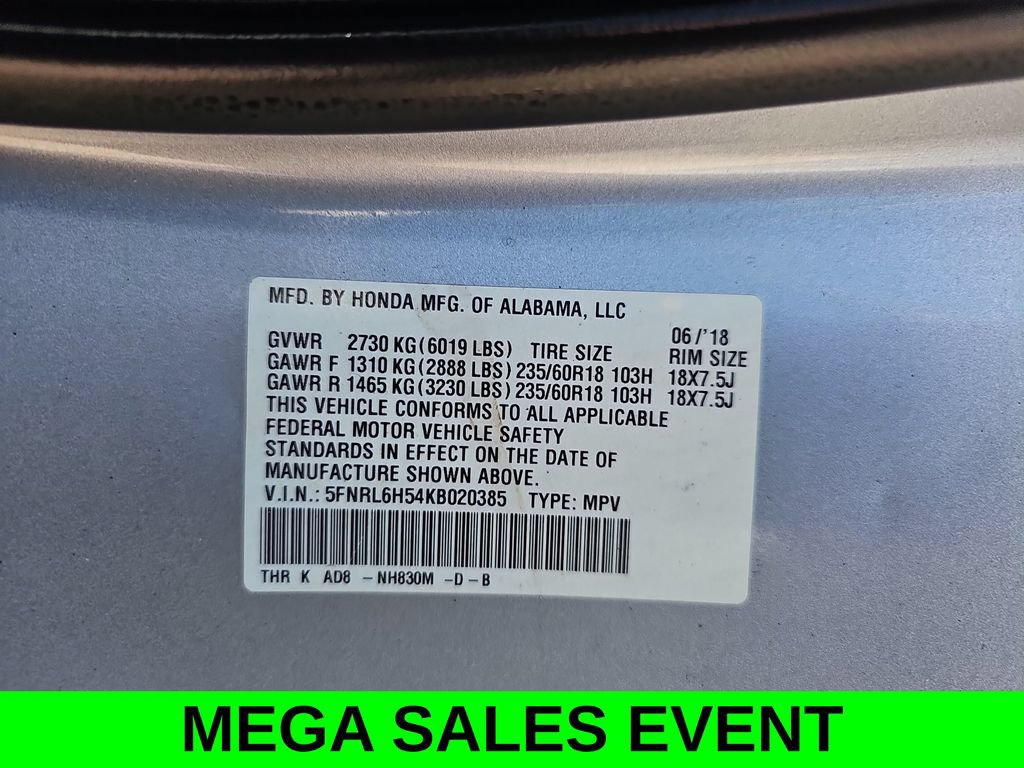 Used 2019 Honda Odyssey EX image 42