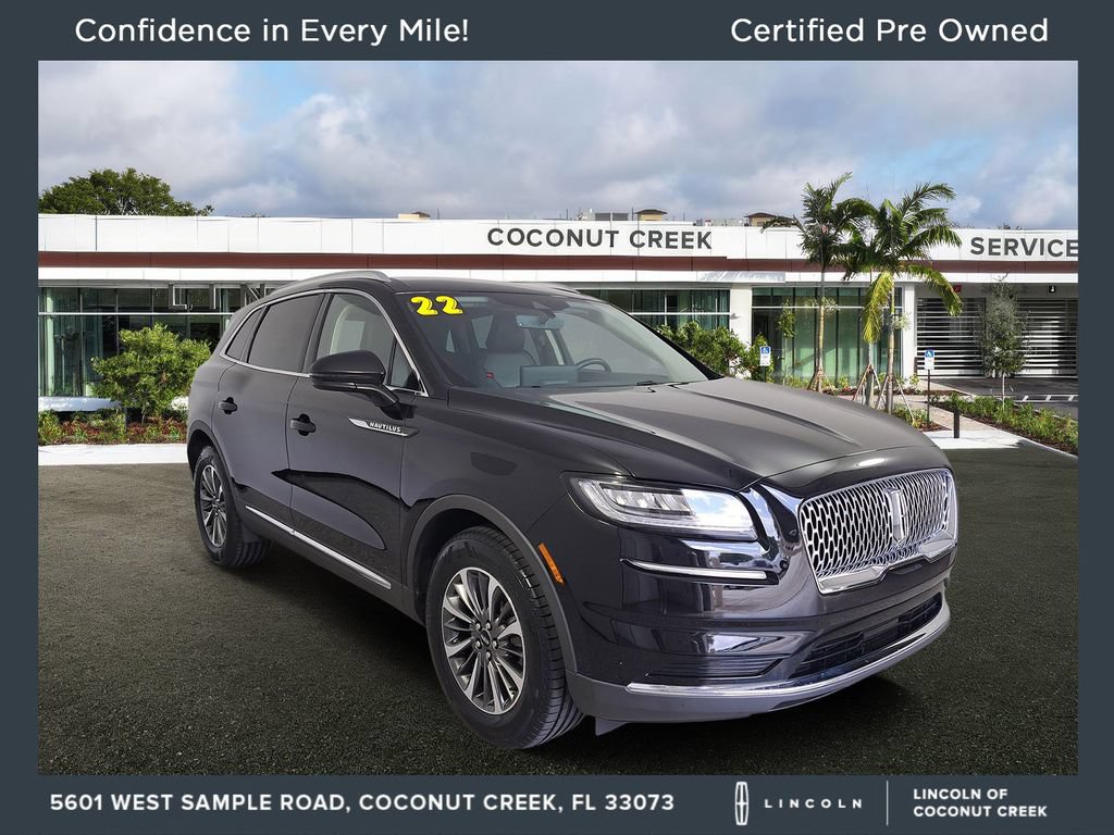 Certified 2022 Lincoln Nautilus FWD w/ Premium Package image 1