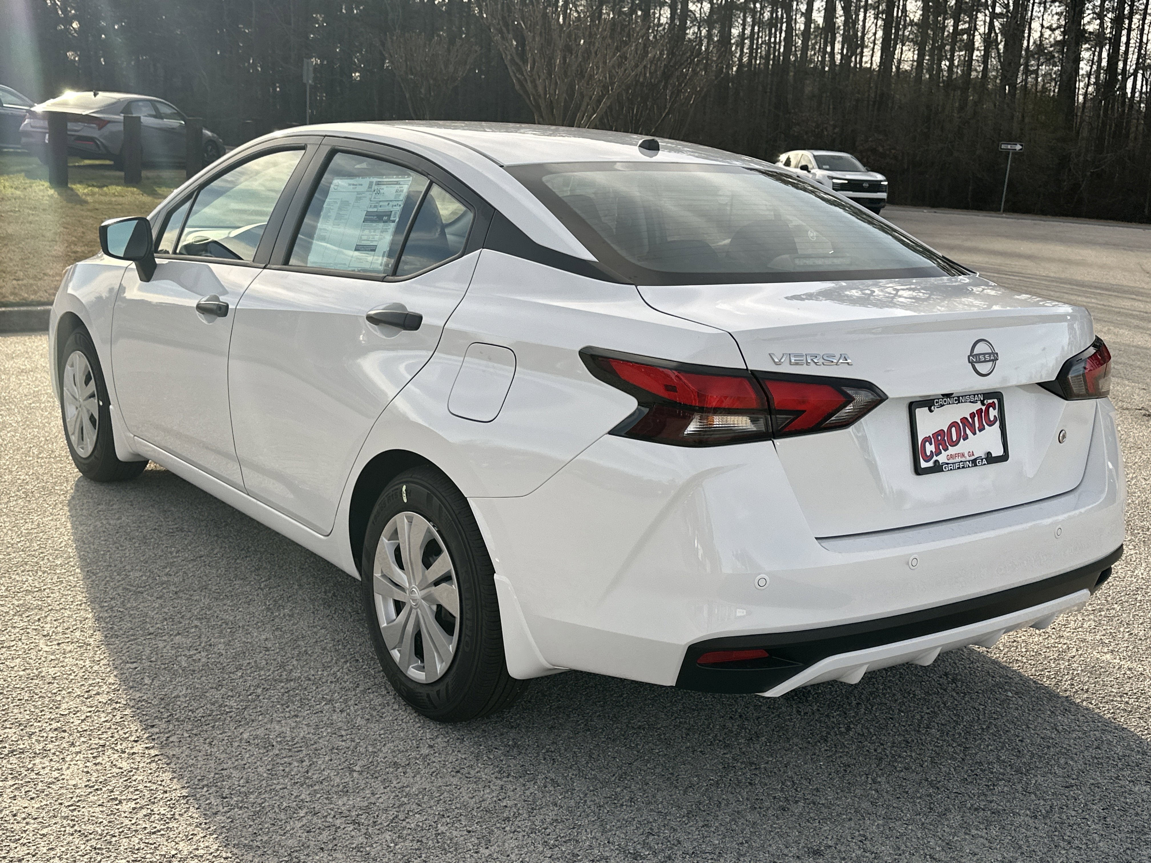 New 2025 Nissan Versa S w/ Trunk Package image 7