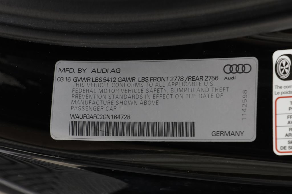 Used 2016 Audi A6 3.0T Premium Plus w/ Driver Assistance Package AWD/4WD image 25