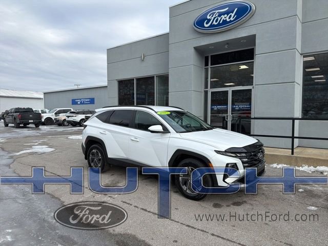 Used 2025 Hyundai Tucson Blue image 1