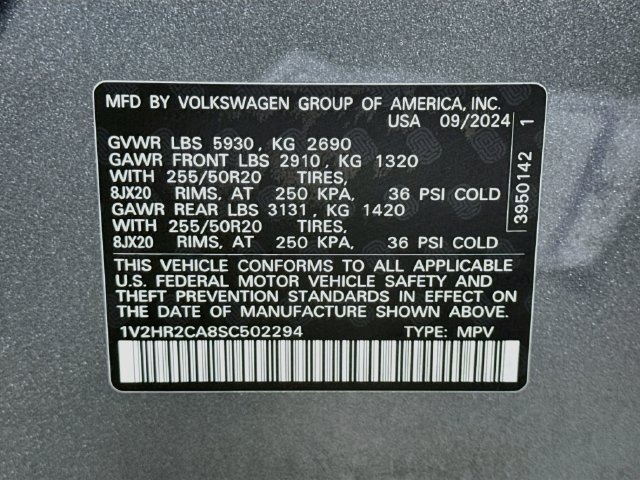 Used 2025 Volkswagen Atlas SE AWD/4WD image 33