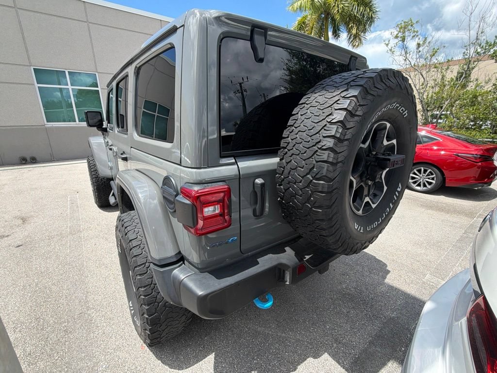 Used 2022 Jeep Wrangler Unlimited Rubicon 4xe AWD/4WD image 3