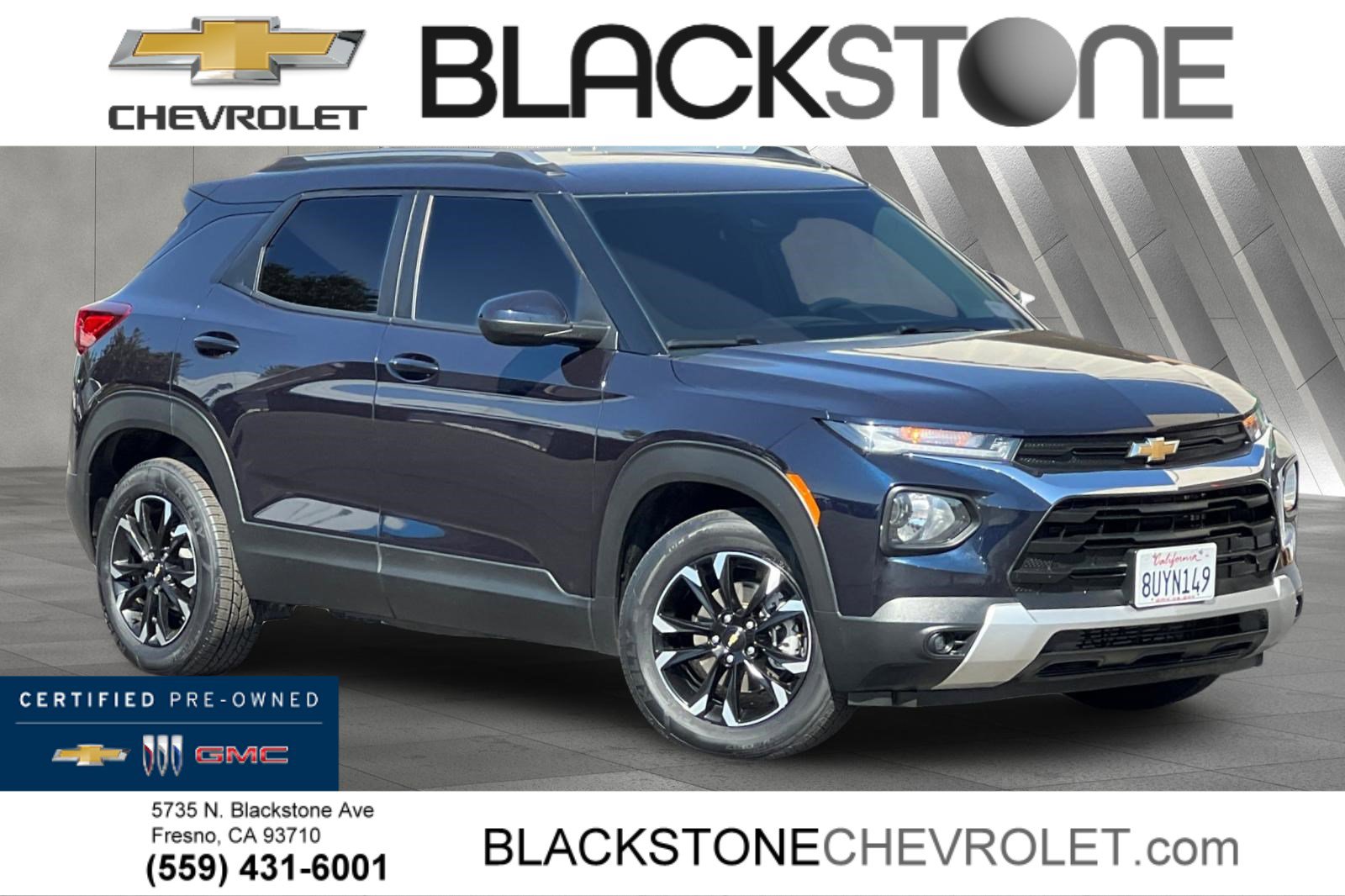 Certified 2021 Chevrolet TrailBlazer LT w/ Convenience Package