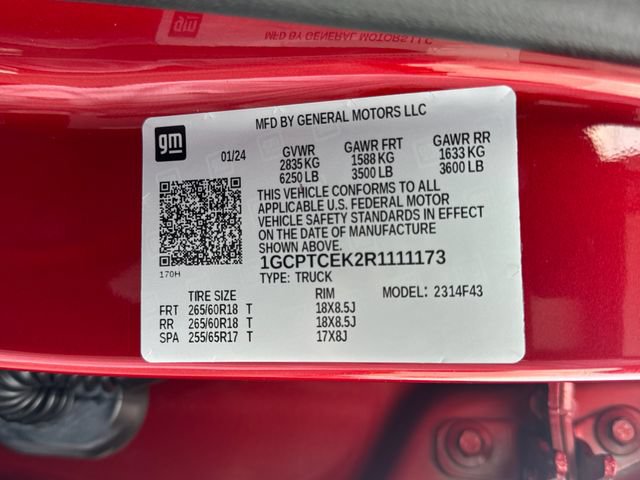 Used 2024 Chevrolet Colorado LT w/ LT Convenience Package III AWD/4WD image 34