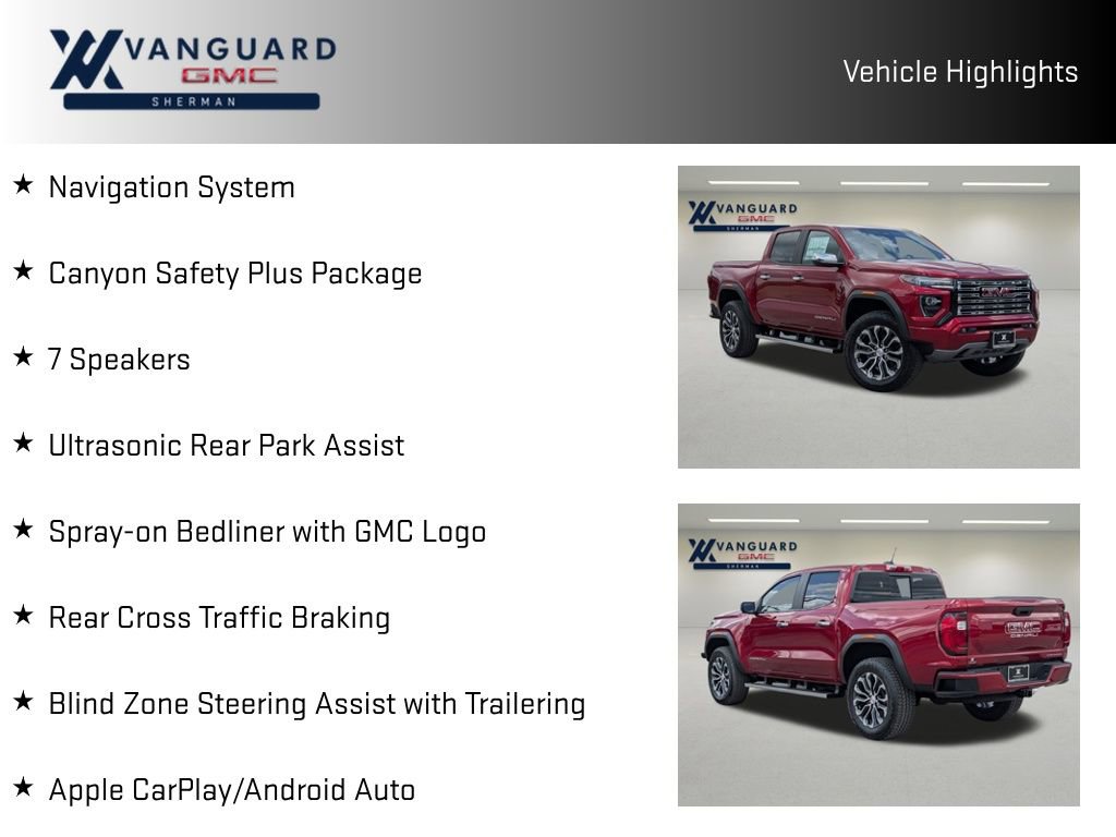 New 2026 GMC Canyon Denali AWD/4WD image 11