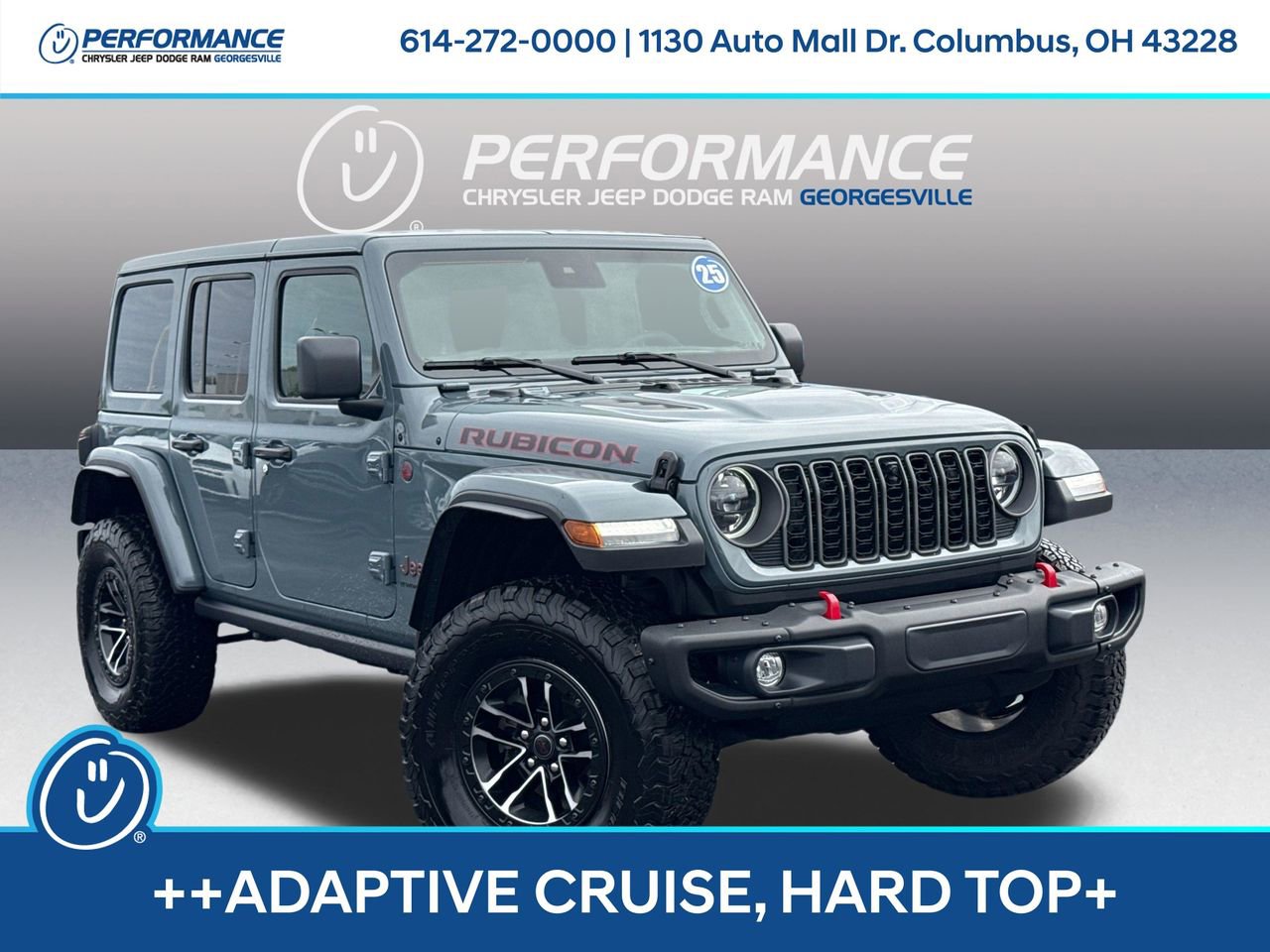 Used 2025 Jeep Wrangler Unlimited Rubicon AWD/4WD image 1