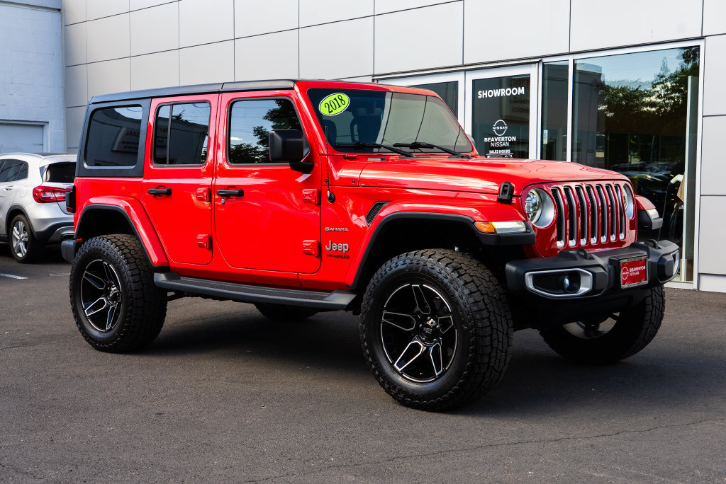 Used 2018 Jeep Wrangler Unlimited Sahara