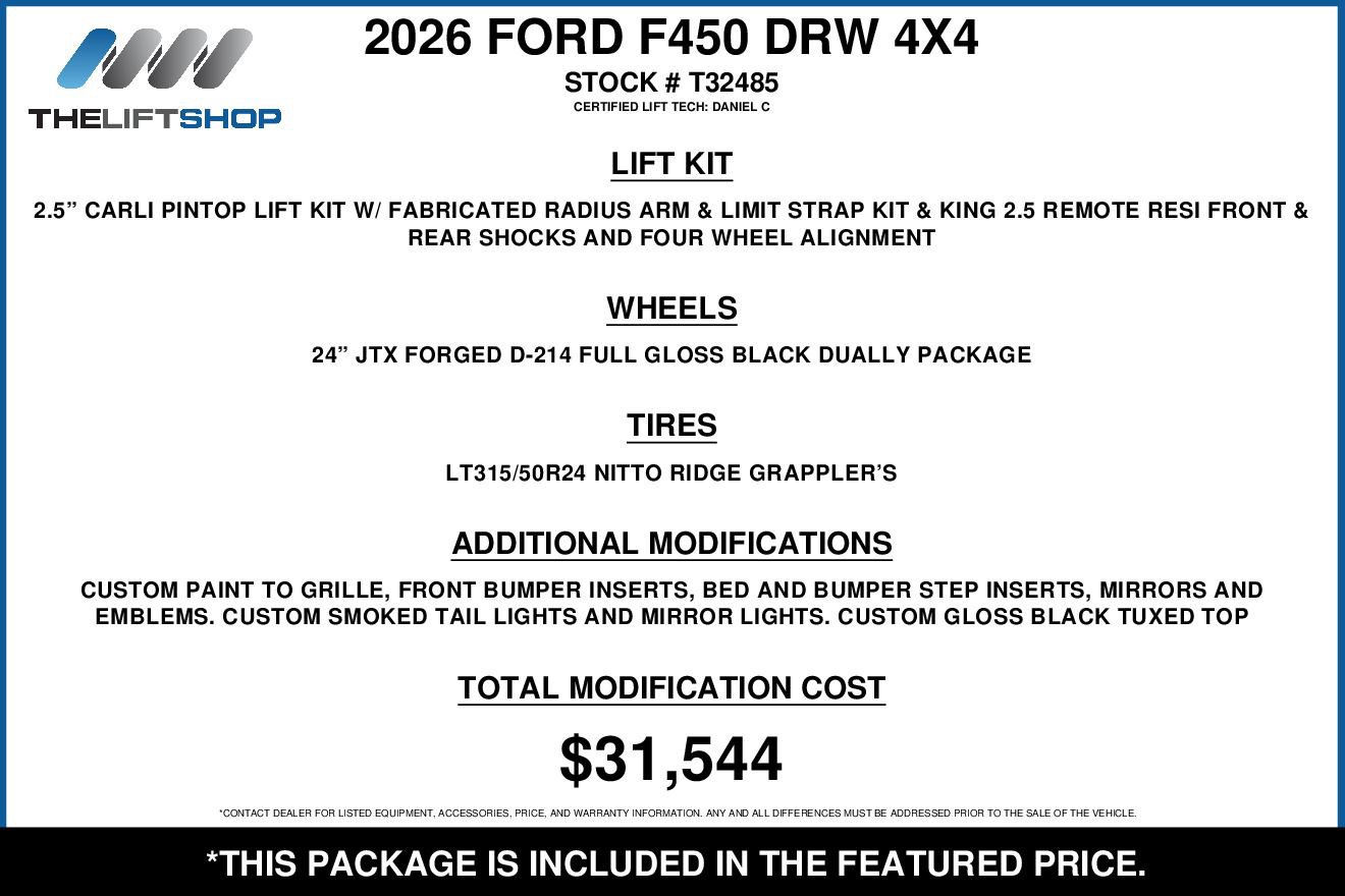 Used 2026 Ford F450 Platinum w/ Platinum Plus Package AWD/4WD image 2